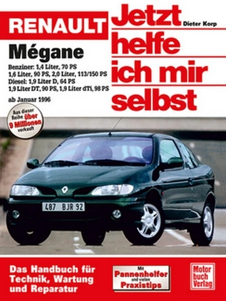 REPARATURANLEITUNG RENAULT MEGANE ab 1996 Reparaturbuch Reparatur-Handbuch Buch - Bild 1 von 1