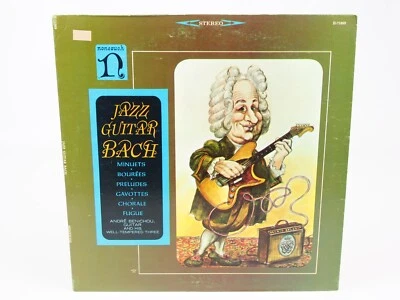 Bach Jazz Guitar - Andre Benichou - Nonesuch Records H-71069 VINYL EX - Image 1 of 2