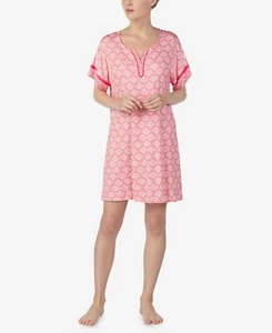 Ellen Tracy Womens Printed Tunic Sleepshirt Nightgown Size 2X - Picture 1 of 1