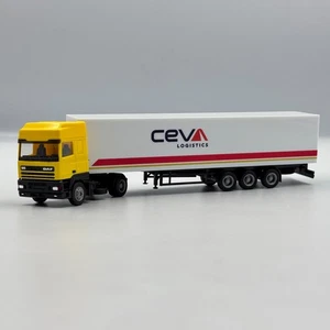DAF 95 with Semitrailer “CEVA Logistics” – Global Supply Chain Fleet, Scale 1/87 - Picture 1 of 7