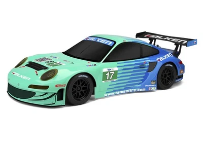 HPI Sport 3 Porsche 911 GT3 RSR Falken Flux Brushless 160781 Tourenwagen 4WD - Bild 1 von 4