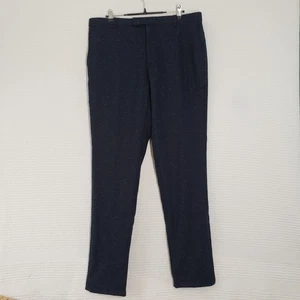 Twisted Tailor Hose Herren 34R Marine Nep Brenes Slim Fit Anzughose Kleid Party - Bild 1 von 19