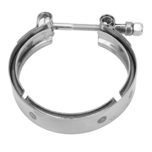 ⁺Turbo Exhaust Outlet V‑Band Clamp 3903652 For 2500 3500 5.9L - Picture 1 of 12