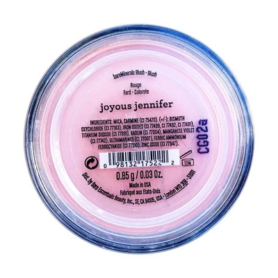 bareMinerals JOYOUS JENNIFER Blush Loose full size 0.85 g / 0.03 oz NEW – SEALED - Image 1 of 4