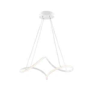 BL328-SBC Sospensione Moderna Dana Metallo Bianco Led Integrato 4000K - Foto 1 di 3