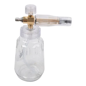 Quick Release 1-4 Snow Foam Lance Pressure Washer Gun Soap Cannon Bottle - Picture 1 of 10