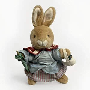 Vintage 1993 Eden Mrs Rabbit Plush Beatrix Potter Bunny 14in - Picture 1 of 6