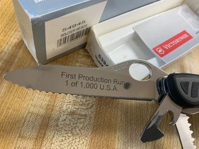 Victorinox Swiss Army Soldier 2008 Modern Style First Production Run 1 of 1000! - Image 1 of 4