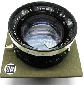 Lindhof Schneider Symmar 360mm f5.6 / 630mm f12 Convertible Lens w/Germ Shutter - Picture 1 of 14