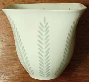 Vtg 1950s ARABIA Rice Porcelain Vase Finland Mid Century Paper Thin Rare - Picture 1 of 6