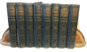 Strand Magazin 8 Bände 1892 - 1894 -1897 Conan Doyle Victorian HB Buch - Bild 1 von 16