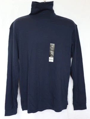 NEW George Men Long Sleeve Turtle Neck in dark navy, Size L (42-44) or M (38-40) - Image 1 of 4