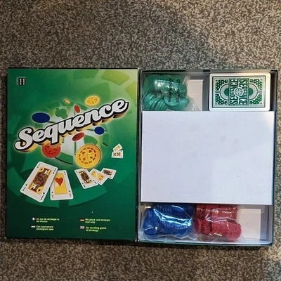 Sequence Board Game Card Game 2004 Complete VGC Perfect for Christmas - Image 1 of 4