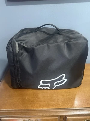 FOX RACING V3 PILOTO Motocicleta Dirtbike ATV Off Road Calle Casco Bolsa Foto 1 de 4