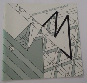 METALS: NEW DIRECTIONS, 1985 Exhibition Catalog, Sculpture, Metalsmithing - Picture 1 of 7