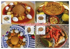 LIBYA 2014 Libyan Cooking Cuisine in Tripoli Fair issue (4 maximum-cards) - Picture 1 of 2