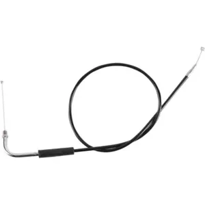 Drag Specialties 33 Inch Black Vinyl Throttle Cable Harley FXEF FXS XLCH FXWG - Foto 1 di 1