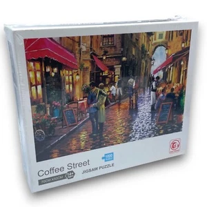 Coffee Street HAO XIANG Puzzle SEALED 1000 pieces - Picture 1 of 2