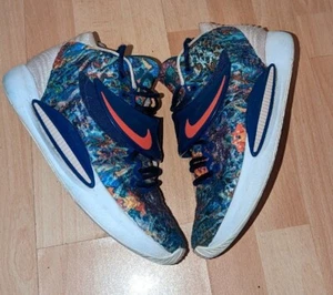 New Nike KD 14 Deep Royal Multicolor CW3935-400 Size 9.5 - Picture 1 of 6