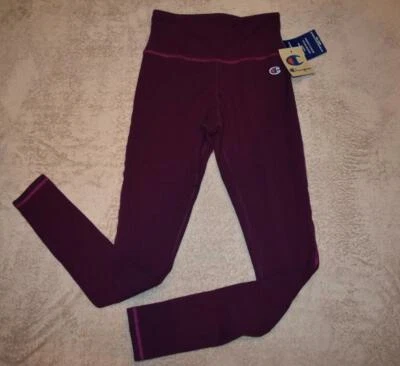 Leggings para mujer Champion Everyday ML9338-H1S púrpura baya oscura nuevos con etiquetas Foto 1 de 2