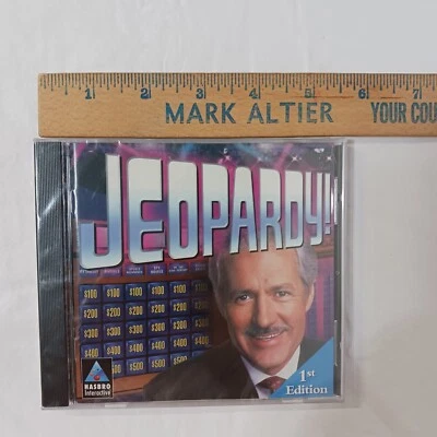Jeopardy 1st Edition PC CD-ROM 1998 Jewel Case New - Image 1 of 4