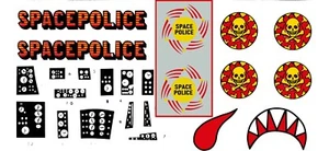 REPRODUCTION DECALS ONLY: REVELL "SPACE PURSUIT", F-27, C-130, or B-25 - Picture 1 of 7