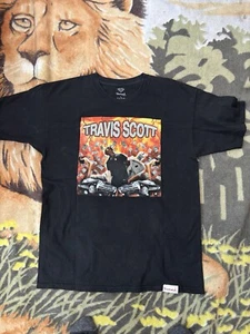 Travis Scott Diamond Supply T Shirt Sz Large Men’s Black Adult - Picture 1 of 9