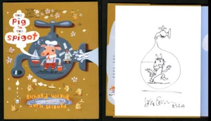 J. Otto Seibold SIGNED AUTOGRAPHED The Pig In The Spigot HC 1st ED PR BIG SKETCH - Picture 1 of 4
