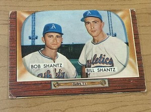 1955 Bowman Set-Break #139 Billy Shantz LOW GRADE