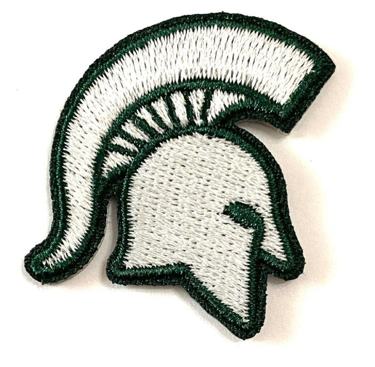 Michigan State Spartans Patch Iron Sew On 1 1 4 Tall Green Home Jersey Ebay
