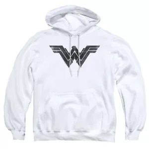 Batman v Superman "Wonder Woman-Distressed Logo" Hoodie, Sweatshirt, Long Sleeve - Picture 1 of 9