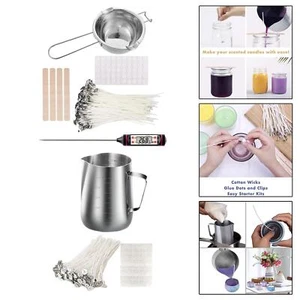 Candle Making Stainless Steel Pouring Pot  Operation Candle Wicks - Picture 1 of 7