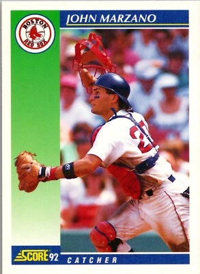 1992 Score Baseball - #539 John Marzano - Image 1 of 2