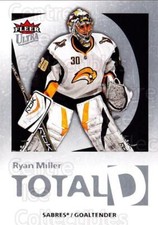 2008-09 Ultra Total D #3 Ryan Miller