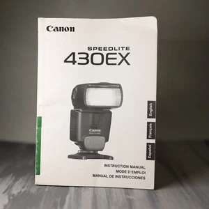 Canon 430EX Bedienungsanleitung Handbuch - Bild 1 von 1