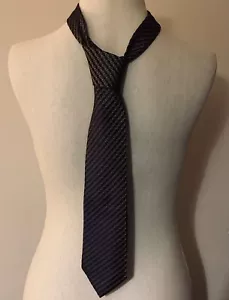 ORIGINAL BRISTOL CARS TIE BLUE AND GOLD 100% SILK PURE 58" BRAND NEW FIGHTER 410 - Picture 1 of 5