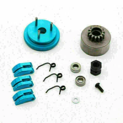 14T Gear Clutch Bell Flywheel Assembly Set D10201 For RC Car 1/8 HSP HPI Buggy - Image 1 of 4