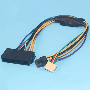 ATX 24pin to Motherboard 2-port 6pin adapter Power supply cable Cord for HP Z220 - Picture 1 of 1