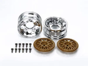 Tamiya 50548 2-Piece Mesh Wheels (1 Pair), (Taisan Porsche 911 GT2/Racing), NIP - Picture 1 of 2