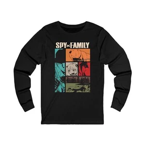 Spy x Family Anime Long Sleeve Shirt, Forger Family, Crew, Unisex Long Sleeve - Picture 1 of 3