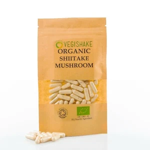 Organic Shiitake Mushroom Extract Capsule terpenoid polysaccharide High Strength - Picture 1 of 12