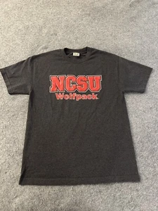North Carolina State University T Shirt Large Gray Mens Pullover Short Sleeve - Picture 1 of 10