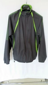 Nordic Track Men's light weight Grey Vented Windbreaker Jacket SZ L  - Picture 1 of 3