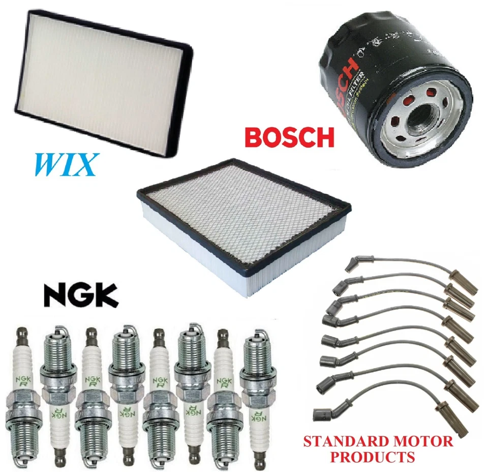 Kit de afinación filtros bujías de cable para Chevy Silverado 1500 V8 6,0 L 2003-2006 Foto 1 de 1