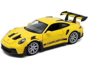 Porsche 911 GT3 RS (992) Yellow "NEX Models" Series 1/24 Diecast Model Car by We - Picture 1 of 3