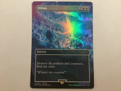 MTG Standard Showdown Promo ULTIMATE Foil NM (3028) Graded Power - Image 1 of 2