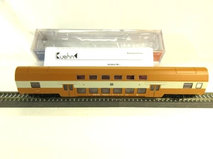 Spur TT  Doppelstockwagen __ Sitzwagen__41140F __ Kuehn Modell in OVP + 2 LT 10 - Bild 1 von 8