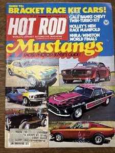 Hot Rod Magazin Dez 1978 NHRA Racing Mustangs Kit Autos Holley Krümmer/Vergaser - Bild 1 von 12