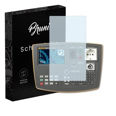 Bruni 2x Folie für Fluke 6500-2 Schutzfolie Displayschutzfolie - Bild 1 von 4