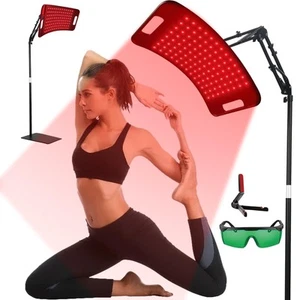 Red Light Therapy Lamp for Body with Adjustable Stand & Holder for Face and B... - Bild 1 von 9